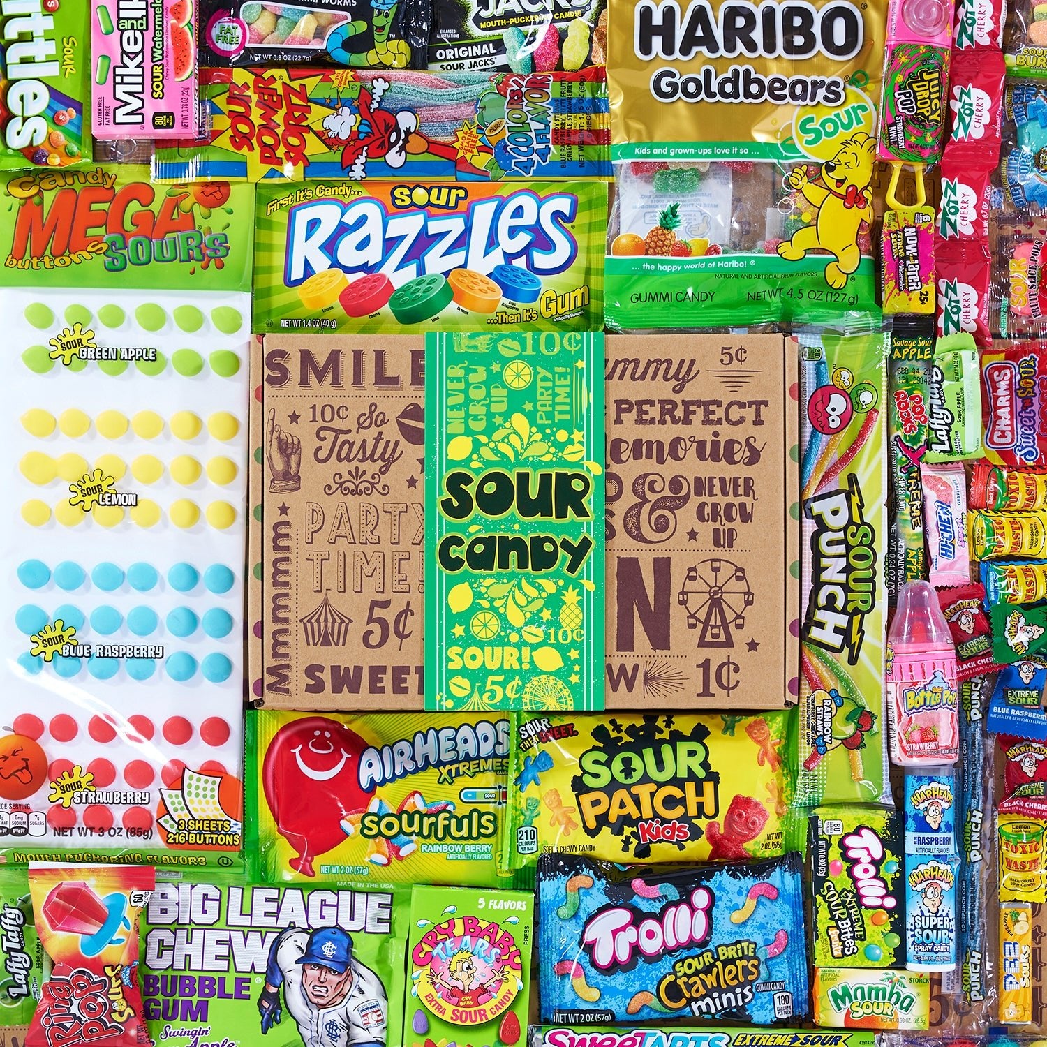 Sour Candy Assortment Gift - Vintage Candy Co.