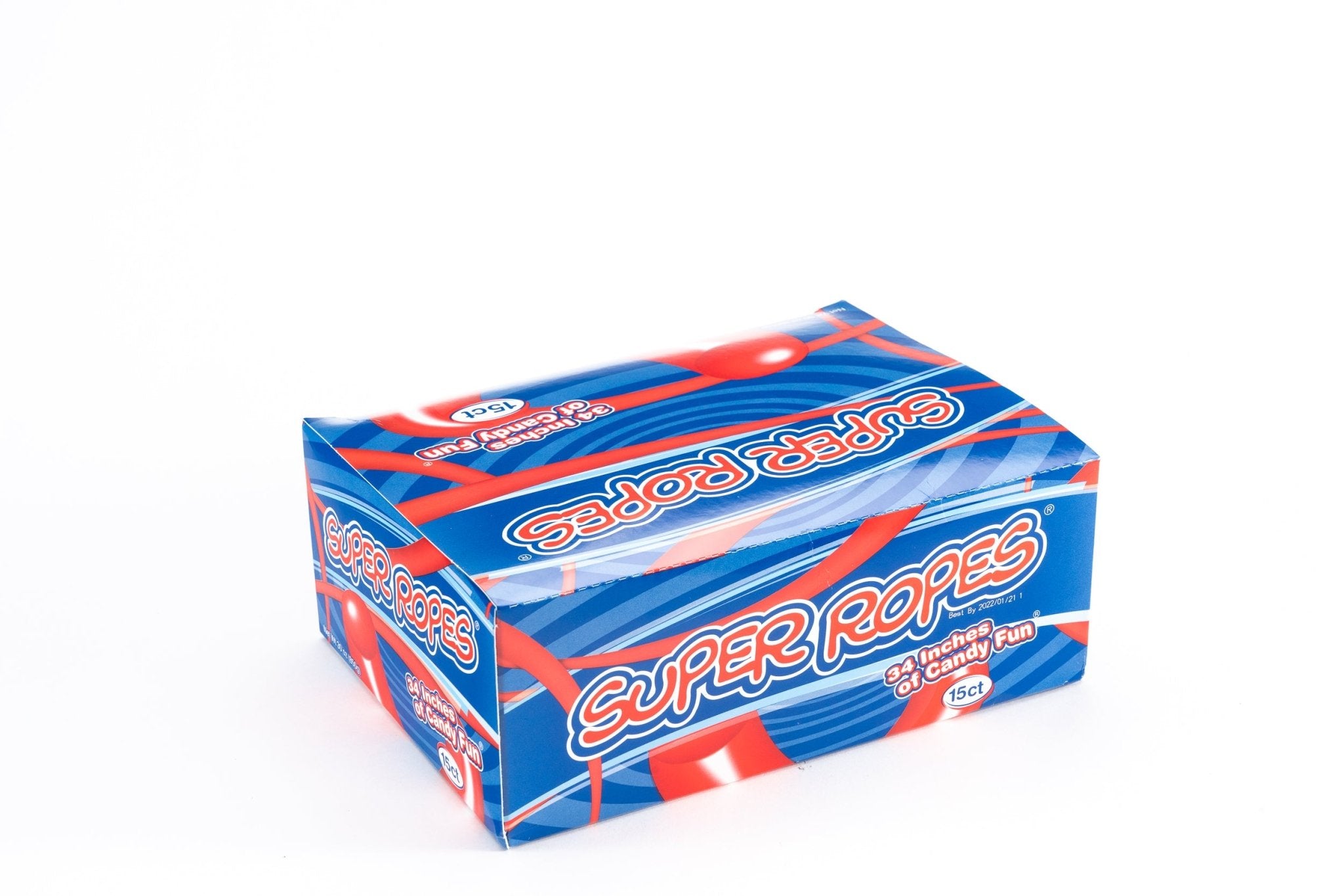 Super Ropes Box Super Ropes Candy Fun Bulk Box (2 oz, 15 ct.) – Vintage Candy Co.