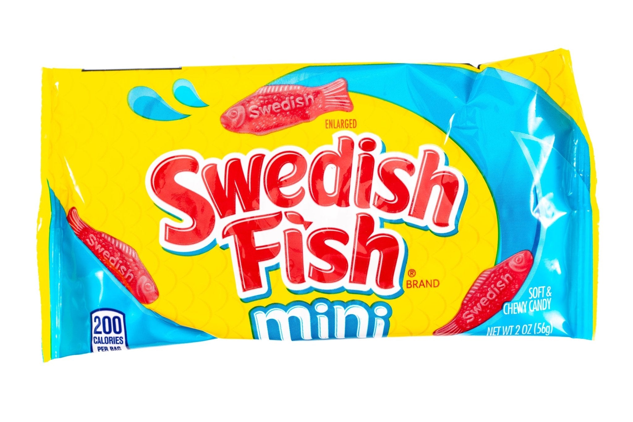 Swedish Fish Mini Soft And Chewy Candy Bulk Box (2 oz, 24 ct ...