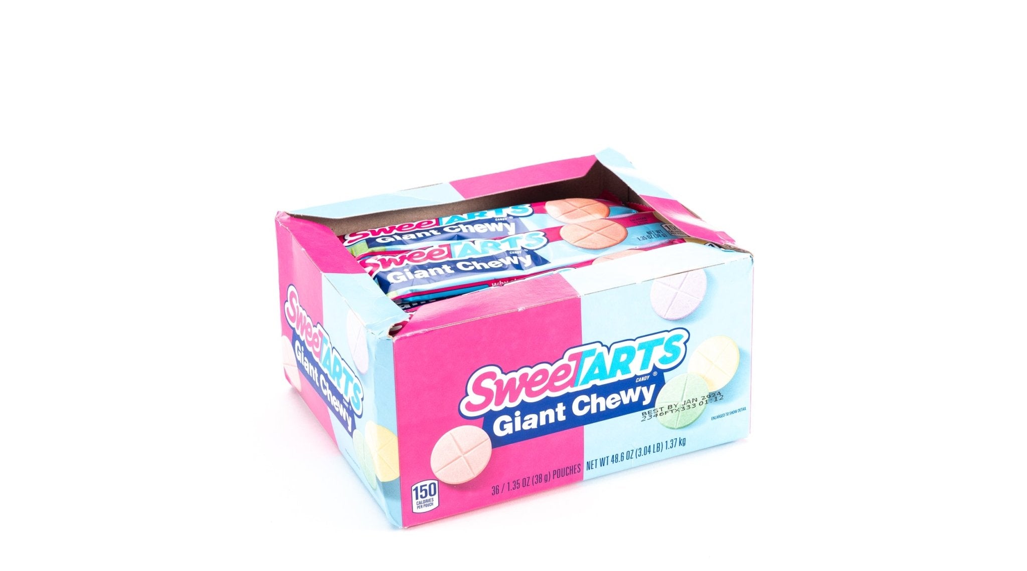 Sweetarts Chewy Giant 10/36ct 1.5 oz - Vintage Candy Co.