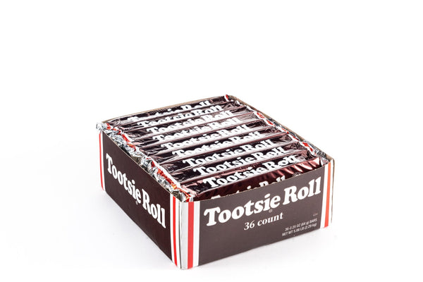 LargeTootsie Rolls | 2.25 ounce - 36 / Box – Candy Favorites