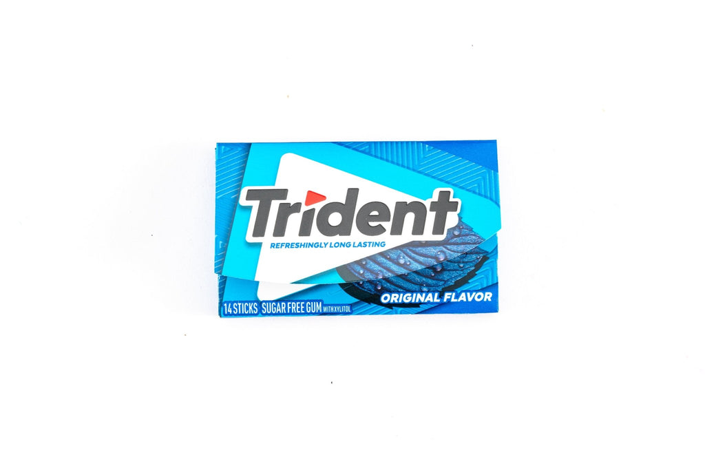 Trident Long Lasting Sugar-Free Gum Stick Bulk Box (1.23 oz, 15 ct ...