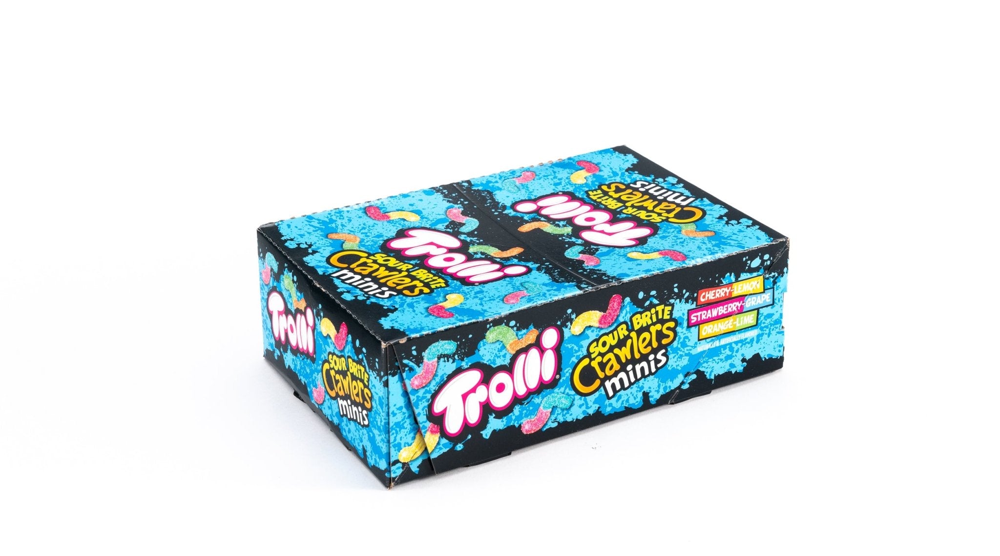 Trolli Sour Brite Crawlers Minis Bulk Box (2 oz, 18 ct.) - Vintage Candy Co.