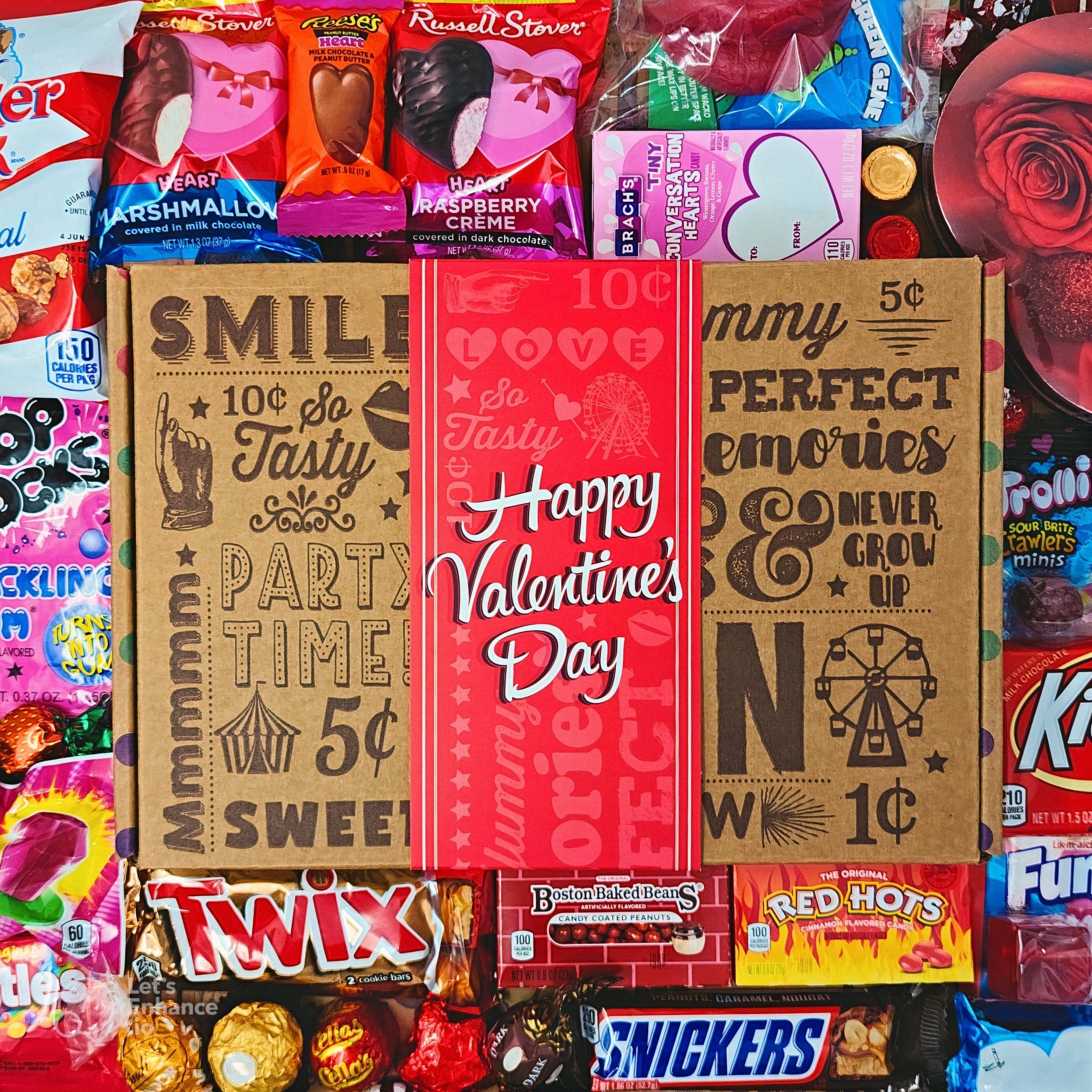 Amazon.com: Valentine's Day Gift Care Package (50ct) Snacks Chocolates  Candy Gift Box Assortment Variety Bundle Crate Present for Boy Girl Friend  Student College Child Husband Wife Boyfriend Girlfriend Love Niece : Grocery