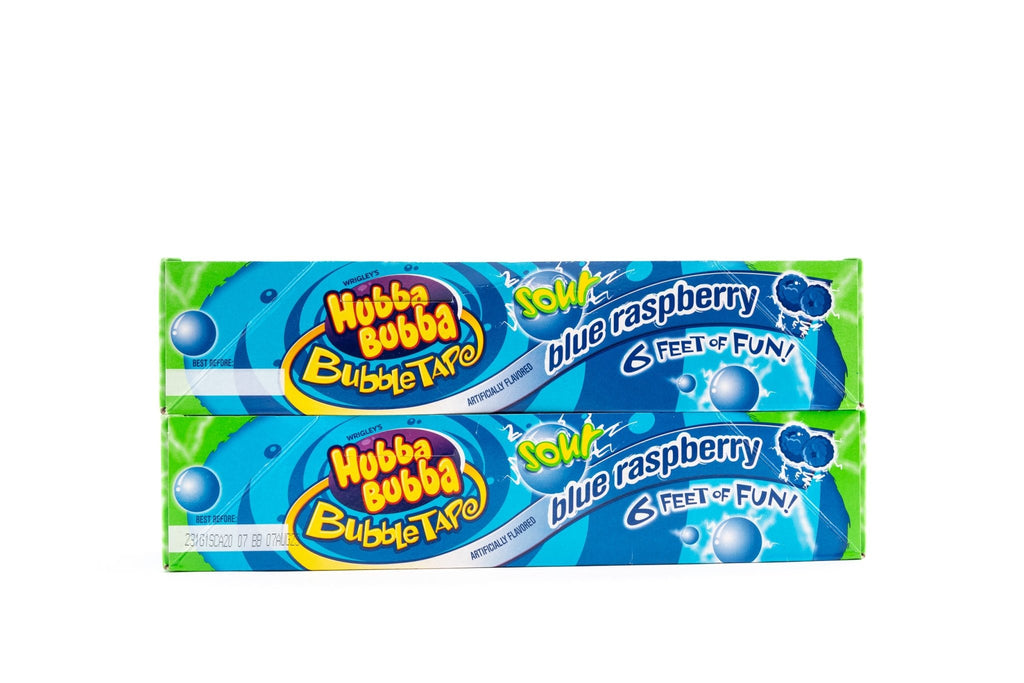 Hubba Bubba Sour Blue Raspberry Bubble Gum